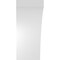 Ekena Millwork 6-in. W x 6-in. D x 14-in. H Thorton Architectural Grade PVC Knee Brace BRCP06X06X14THR - alternate 2